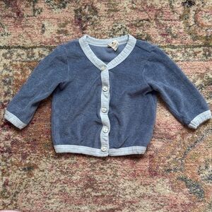 Kate Quinn terry cardigan